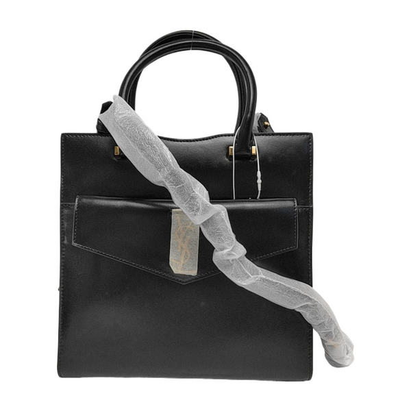 UPTOWN Small Calfskin Black
