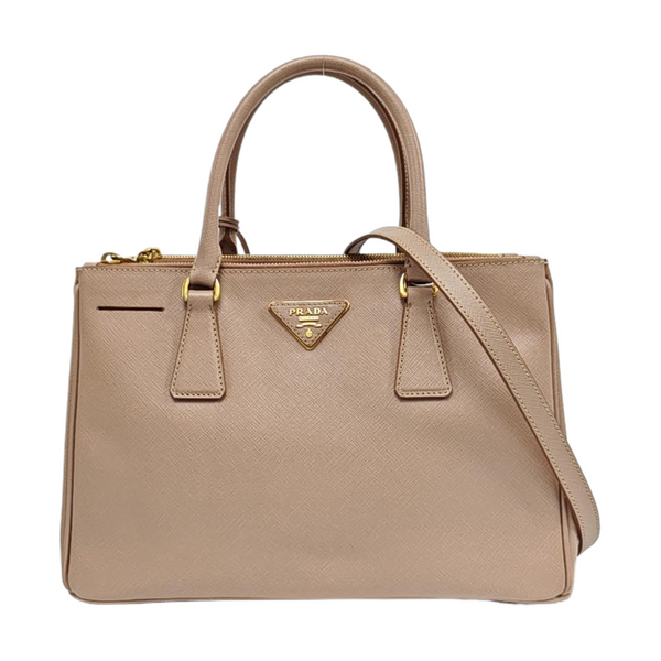 Authenticated pre-owned Galleria Saffiano Calfskin Pink - Tote Bag at Looply