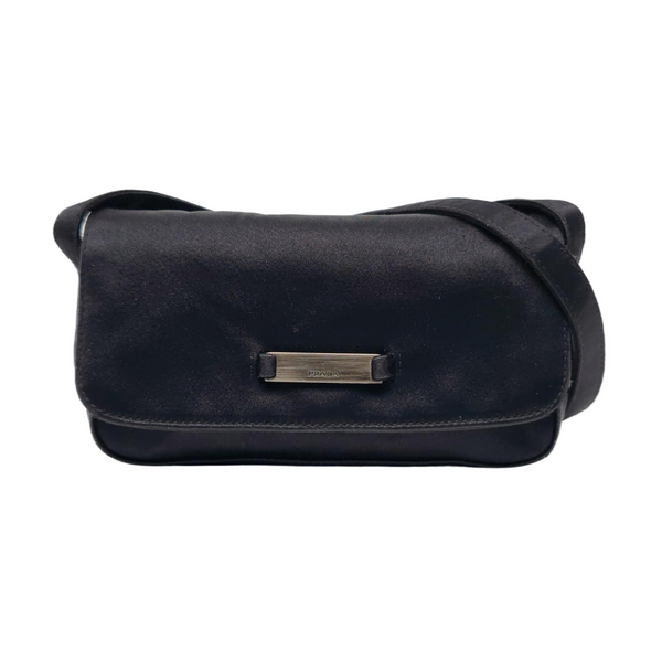 Silk Satin Black