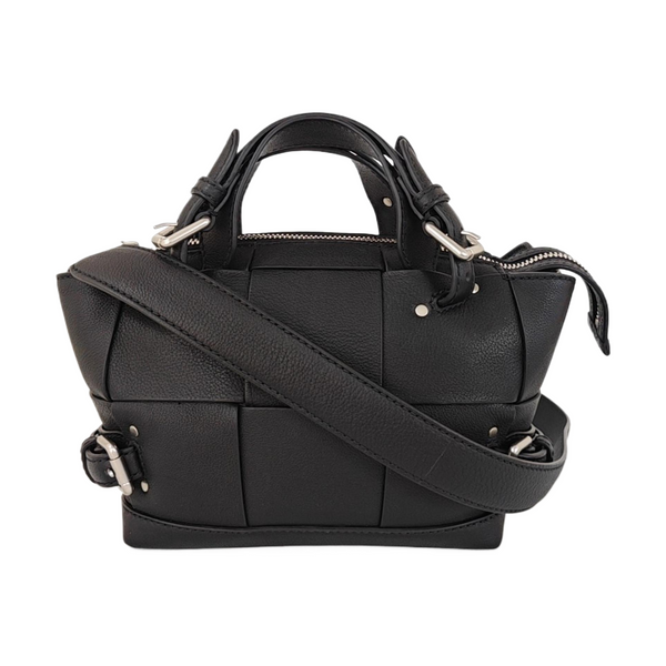 Calfskin Shoulder Bag Black