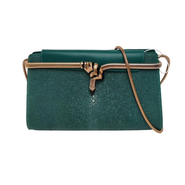 Stingray Leather Green