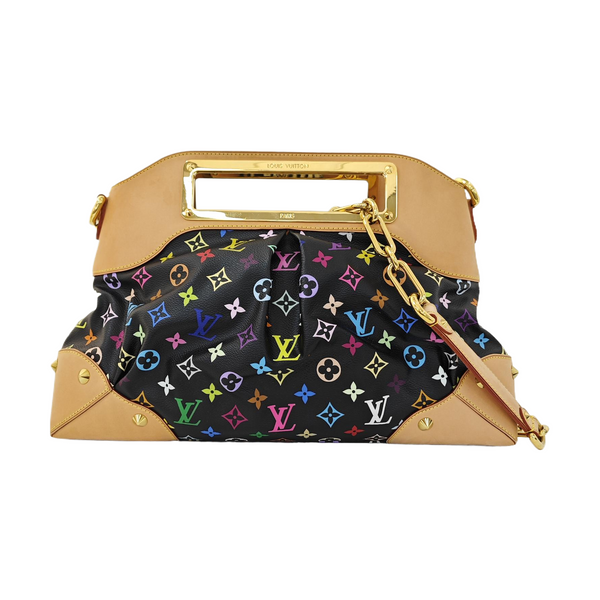 LV × TM JUDY Monogram Coated Canvas Black