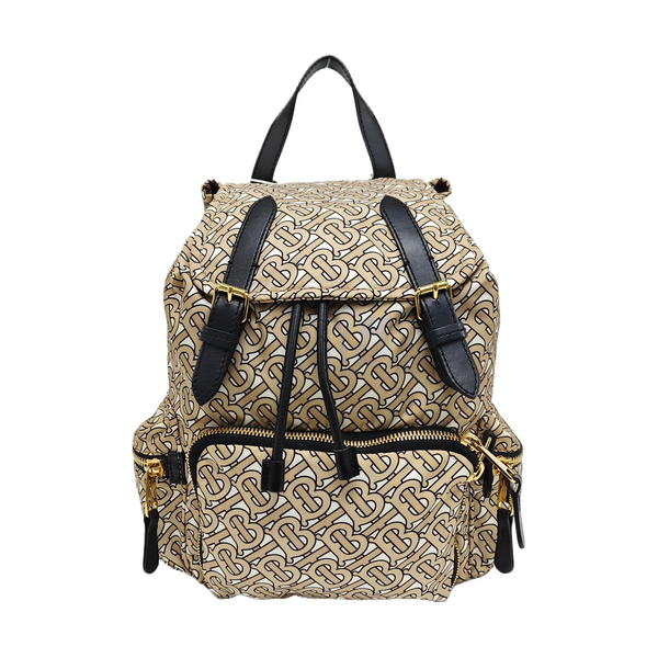 The Rucksack Medium Nylon Beige
