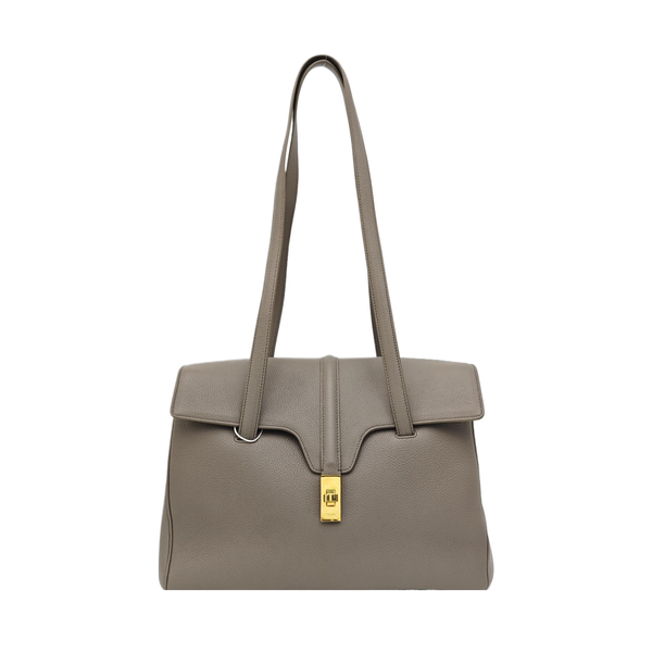 16 Medium Calfskin Gray