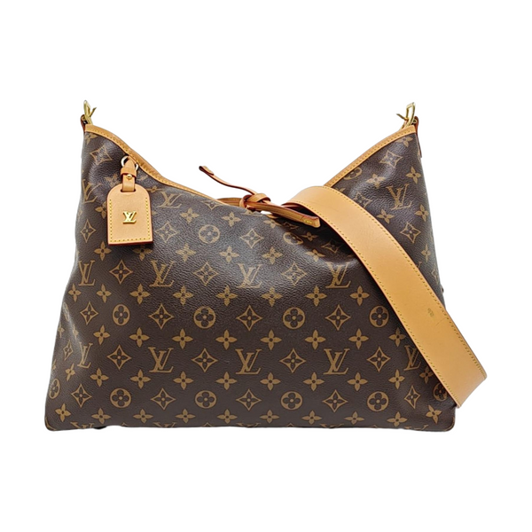 CARRYALL MM Monogram Coated Canvas Brown