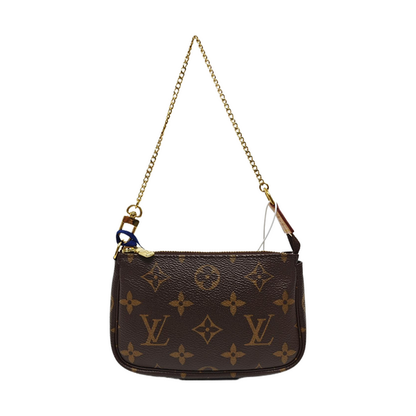 ACCESSOIRES Mini Monogram Coated Canvas Brown