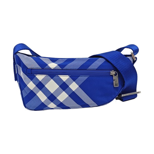 Canvas Crossbody Bag Blue