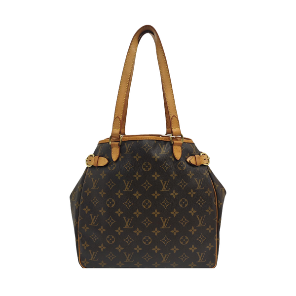 BATIGNOLLES MM Monogram Coated Canvas Brown