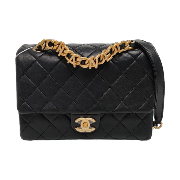 Quilted Lambskin Black