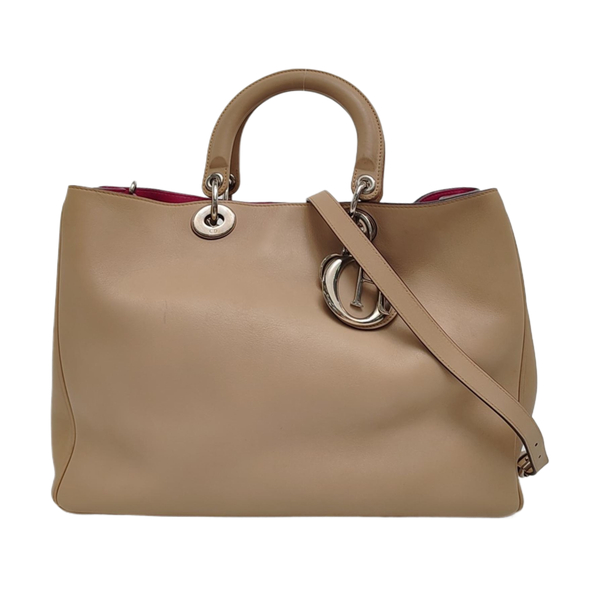 Diorissimo Large Calfskin Beige
