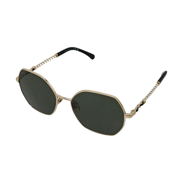 Metal Sunglasses Green