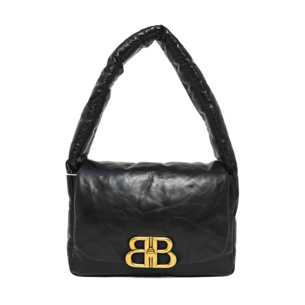 Monaco Small Calfskin Black