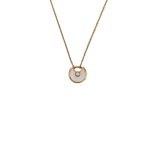AMULETTE DE CARTIER 18k Gold Necklace