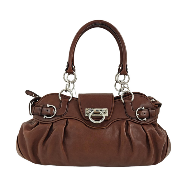 Marissa Lambskin Brown