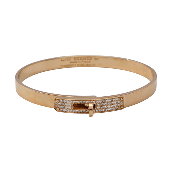 Kelly 18k Rose Gold Bangle