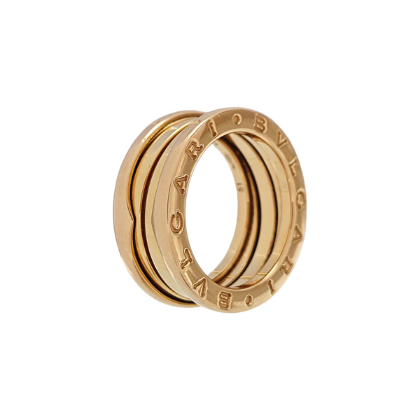 B.ZERO1 18k Rose Gold Ring EU 51