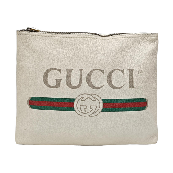 Print Medium Calfskin White