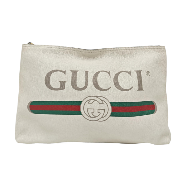 Print Calfskin White