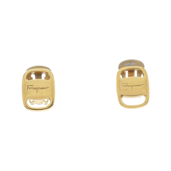 Metal Gold Clip On Earrings