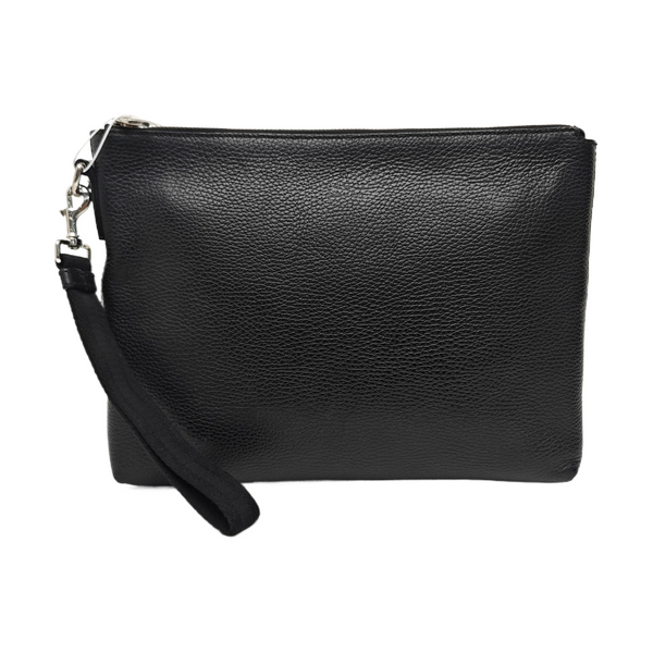Calfskin Clutch Black