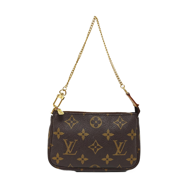ACCESSOIRES Mini Monogram Coated Canvas Brown