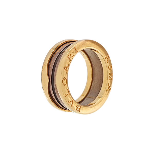 B.ZERO1 18k Rose Gold Ring EU 50