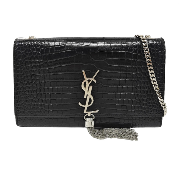 KATE Medium Calfskin Black