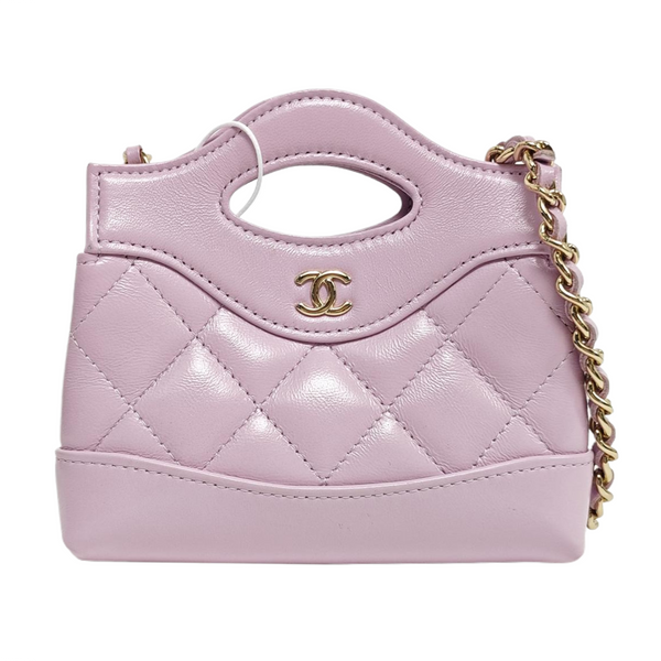 CHANEL 31 Quilted Lambskin Purple