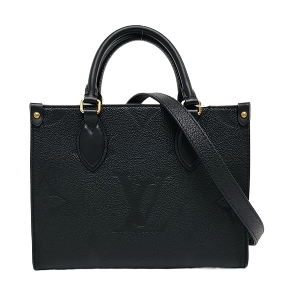 ONTHEGO PM Monogram Calfskin Black