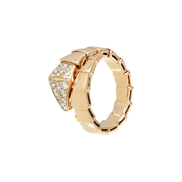 SERPENTI 18k Rose Gold Ring EU 56