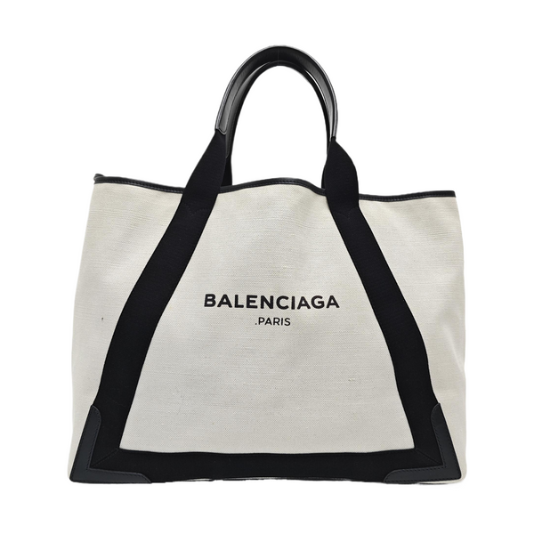 Navy Canvas White