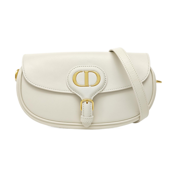 Bobby Medium Calfskin White
