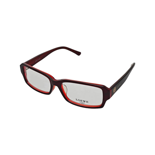 Synthetic Eyeglasses Red
