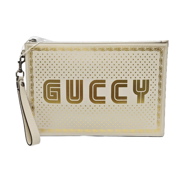 Gucci X Sega Calfskin White