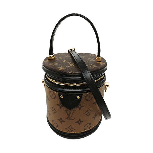 CANNES PM Monogram Coated Canvas Brown