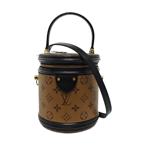 CANNES PM Monogram Coated Canvas Brown