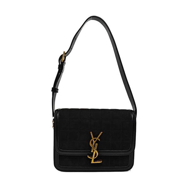 SOLFERINO Small Quilted Calfskin Black
