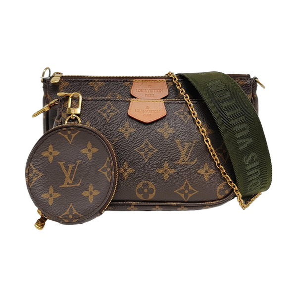 MULTI Monogram Coated Canvas Brown