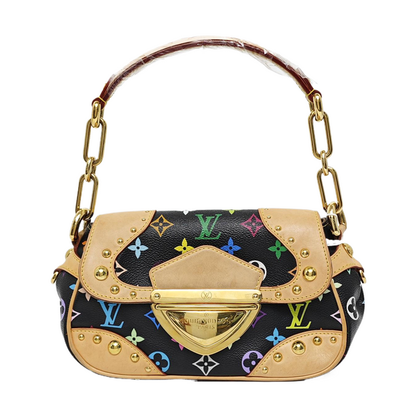 LV × TM MARILYN Monogram Coated Canvas Black