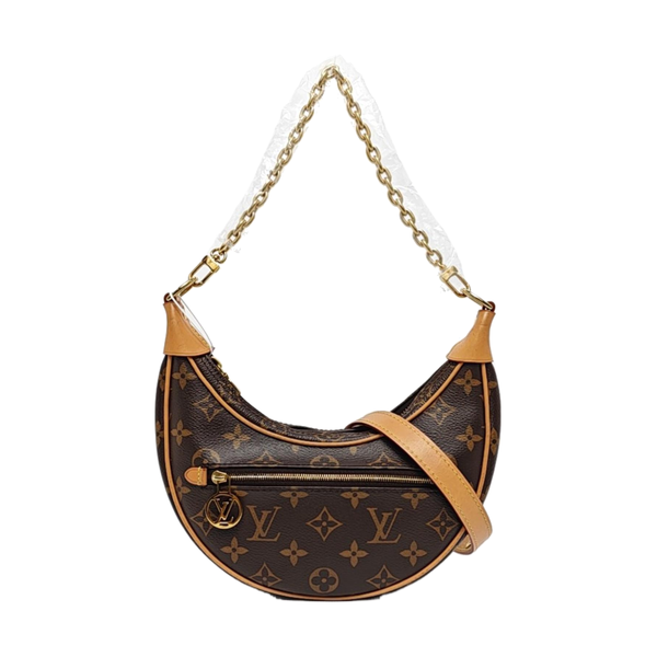 LOOP Monogram Coated Canvas Brown