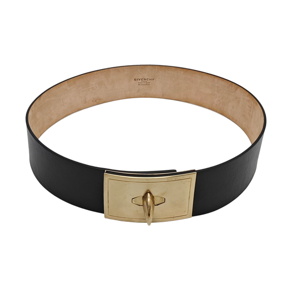 Leather Belt Black