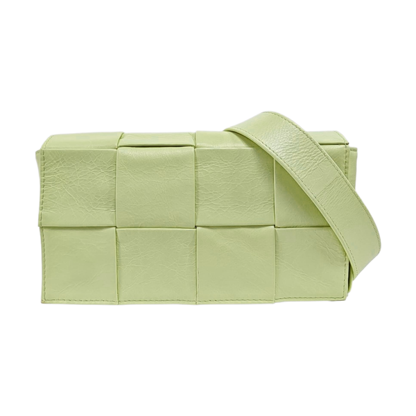 Cassette Piel de ternera Verde