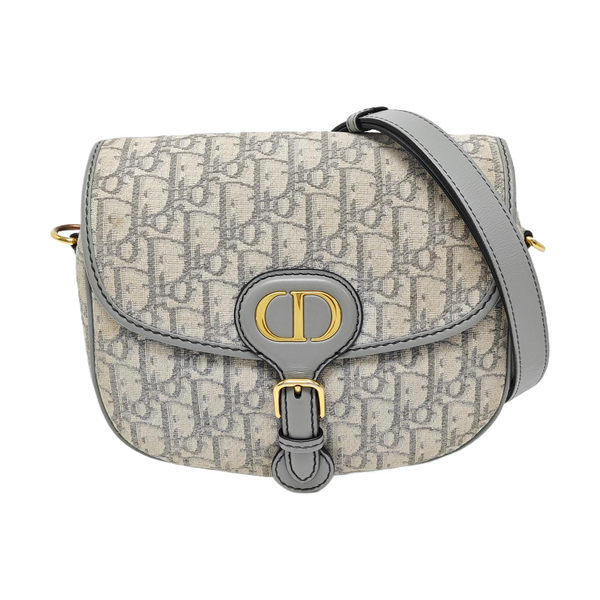 Bobby Medium Oblique Canvas Gray