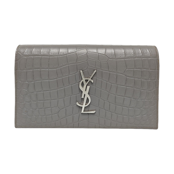 KATE Medium Calfskin Gray