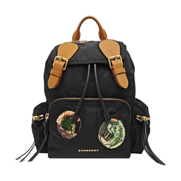 The Rucksack Medium Nylon Black