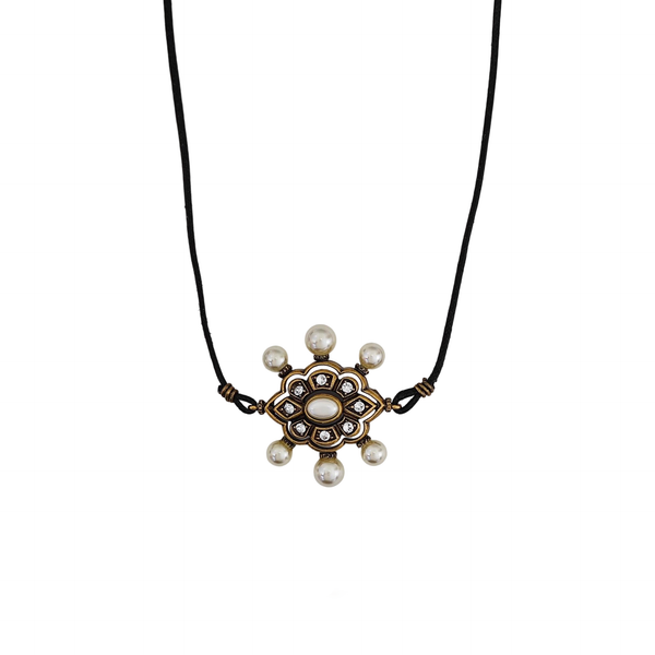 Metal Black Necklace