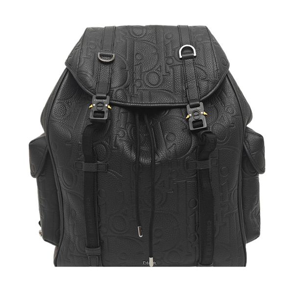 Hit The Road Oblique Calfskin Black