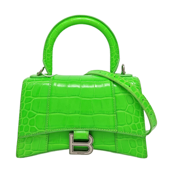Hourglass XS Calfskin Green