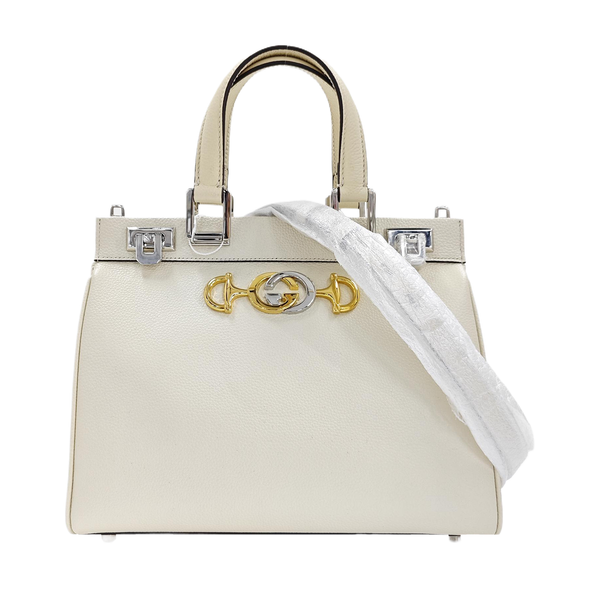 Zumi Small Calfskin White