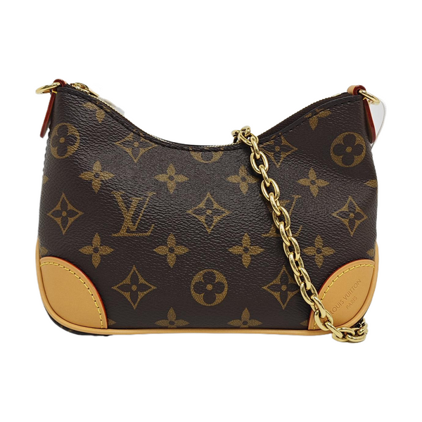 BOULOGNE Nano Monogram Coated Canvas Brown